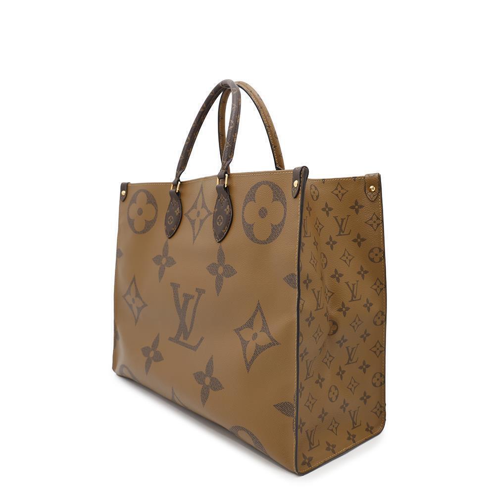 Louis Vuitton Reverse OnTheGo Bag Giant Monogram Tote Shoulder